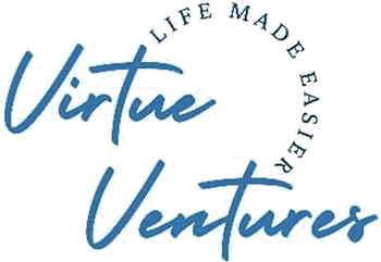 Logo For Virtue Ventures A Sponsor Of Text Pledge